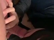 Pompino da mia moglie incinta con venuta sulle tette  2/16