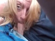 He finally let me suck his dick while he drives, and record it! 10/16