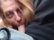 He finally let me suck his dick while he drives, and record it! 7/16