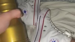 Cumming to my Converse Chuck Taylor’s 