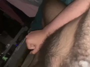 Edging for 10 minutes *Almost cummed* 12/16