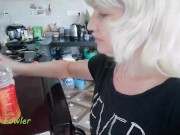 WTF TOTALLY HORNY! I'M SECRETLY MASTURBATING IN THE GARDEN 16/16