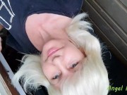 WTF TOTALLY HORNY! I'M SECRETLY MASTURBATING IN THE GARDEN 2/16