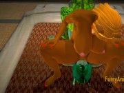 Furry Hentai 3D - Threesome Lizard Mouse and Dragon Hard Sex 2/2 14/16