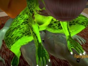 Furry Hentai 3D - Threesome Lizard Mouse and Dragon Hard Sex 2/2 8/16