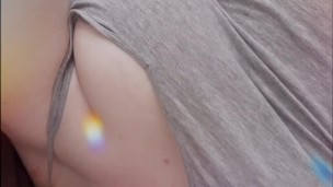 Tiktok took this down for being explicit... Busty Babe Bounces Big Tits