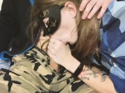 слюнявый минет с помадой и кончает в позе 69 ( girlfriend juicy sucks cock with lipstick ) 7/16