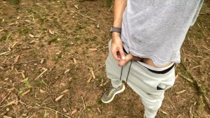just me pissing in the woods