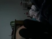 horny tattooed blonde girlfriend gets fucked so hard she orgasms and is rewarded with a cumshot 1/16