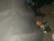 Innocent blonde takes it hard from behind and takes a load to the face 7/16