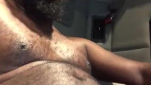 BBC explodes cum in truck stop