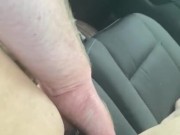 Quick finger fuck while daddy drives down the road  1/16