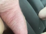 Quick finger fuck while daddy drives down the road  13/16