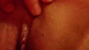 Dripping pussy quick dildo ride and big squirt CLOSE UP