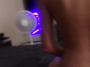 SUPER Wet Submissive Teen Sucks and Fucks with Anal Plug! SLOPPY 10/16