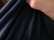 Cumming though my pants 