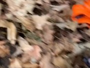 Pure Amateur Fucking Lost Girl In Woods - Public Squirting  16/16