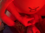 Slow Milking Facial Cum Eating while Smoking 8/16