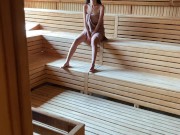 Горячий секс с незнакомкой в жаркой сауне 1/16