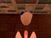 Genshin Impact - Fuck Lisa POV. She sucks dick and swallows cum. Fuck her in the library. 5/16