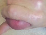 Slow motion cumshot