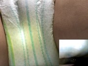 001 寝転がっておむつにおもらし。膨らんだおむつが良い感じ（パンパース） - Screenshot 8 of 16 - Pee