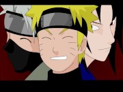 Naruto - Sakura Deep Throat Naruto, Sasuke, Kakashi and More!!! 1/16