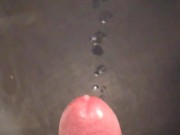 Big cumshot over the floor (7 squirts of cum) 4/16
