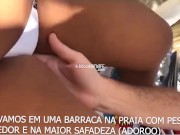 Macho Me Provocando Na Praia, No Meio De Todo Mundo 1/16