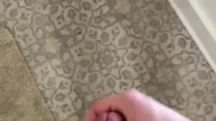 Eddie De Luca Jerks Off In Bathroom