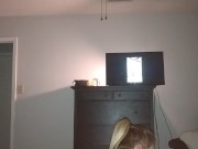 Teen bouncing on daddys dick 4/16