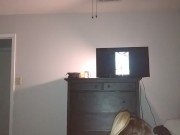 Teen bouncing on daddys dick 5/16