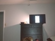 Teen bouncing on daddys dick 8/16