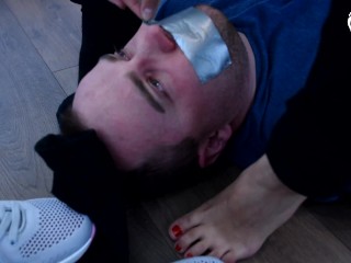foot and domination (foot domination, foot worship, foot smelling, femdom, soles)