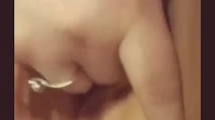 Sneaking a Quick One in Mommy and Daddy's Bathroom *Risky Masturbation* I almost get caught! 