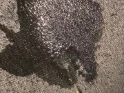 Had to piss real bad so I pissed on a chair and moved around a bit