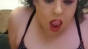 Tszoey gets nasty and cums on her face (sample vid)