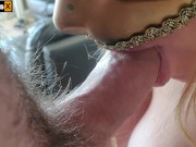 MA SALOPE DE FEMME ME SUCE ET ME BRANLE JUSQU'À CE QUE JE JOUISSE DANS SA BOUCHE 8/16