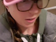 Close Up Winking Asshole While I Piss 16/16