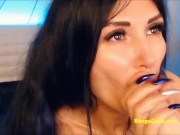 BongaCams alluring chick plays with her juicy cunt 13/16