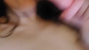 Full 10 MINUTE VIDEO on Onlyfans! Heavy Makeup Slut Licks Her Pussy Juice off Lil Bad Dragon Kelvin