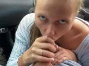 Quick blowjob on the road with stacy cruz 8/16