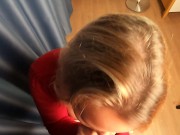 Sloppy Blowjob from a cute Girl with Big Tits 2/16