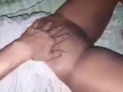 My Step Sis Let Me Touch Her while Chilling on My Bed Listening to Music 14/16