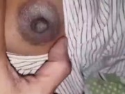 My Step Sis Let Me Touch Her while Chilling on My Bed Listening to Music 16/16