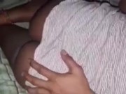 My Step Sis Let Me Touch Her while Chilling on My Bed Listening to Music 3/16