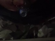I pissed in a medical bedside toilet 
