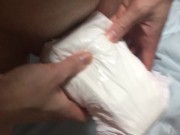 008 おむつパッドで巻いてオナニー - Screenshot 9 of 16 - オナニー