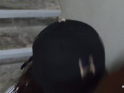 Pinay Sex sa Hagdanan ng Apartment - Risky Public Quickie Sex 7/16