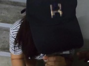 Pinay Sex sa Hagdanan ng Apartment - Risky Public Quickie Sex 8/16